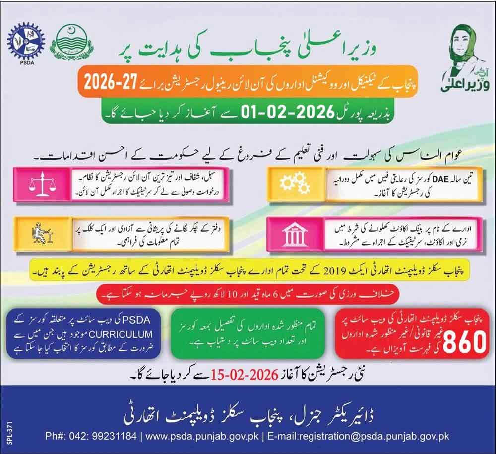 CM Punjab Digital Skills Program 2026