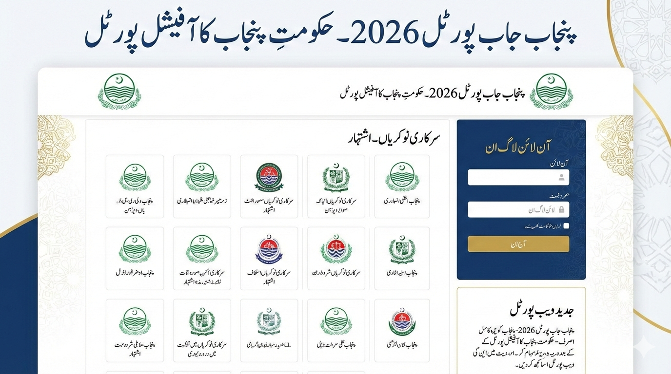 Punjab Job Portal 2026